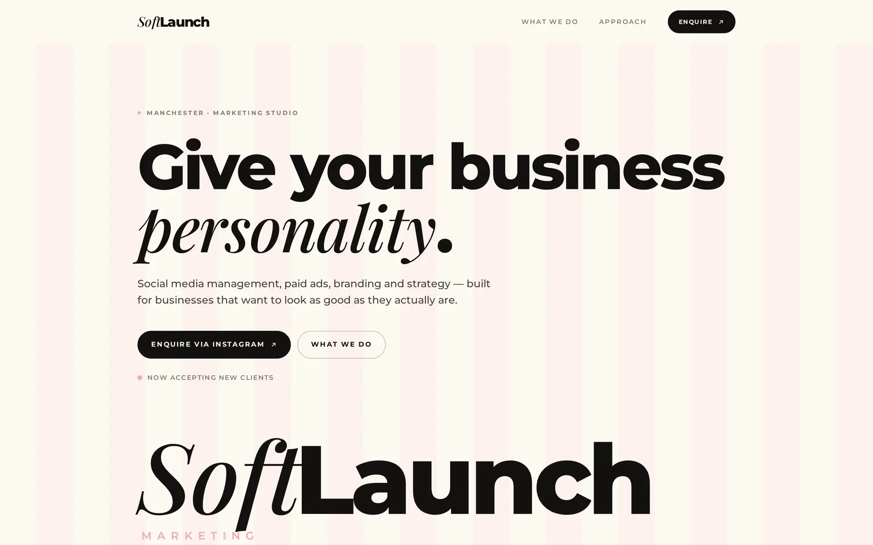 SoftLaunch Marketing — Give your business personality